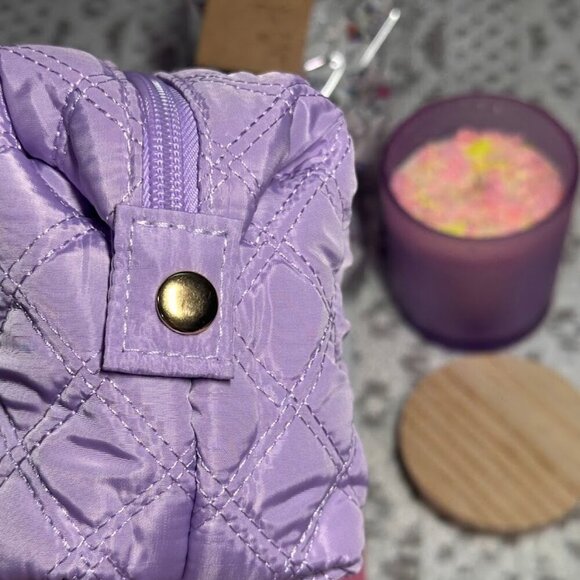 *BUNDLE* Mallows Cosmetic Bag FULL of Beauty Fun & Candle Perfect for Mom & Girl - Picture 7 of 16